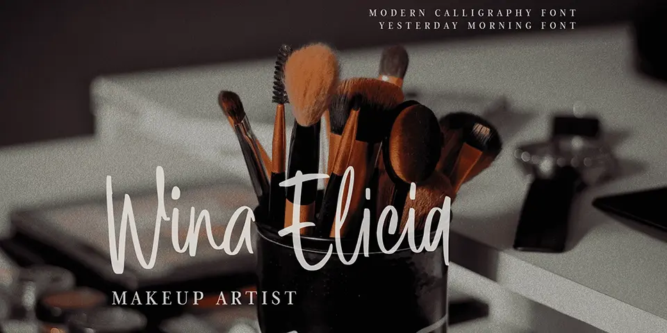 Yesterday Morning Font