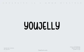 Youjelly Font