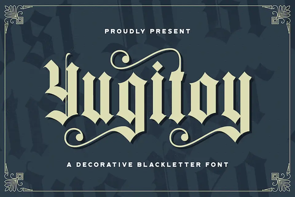 Yugitoy Font