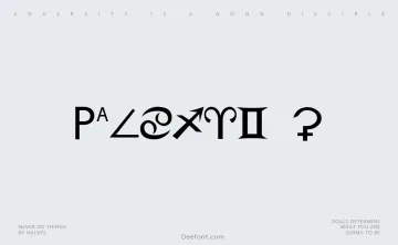 Zodiac S Font