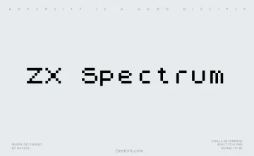 ZX Spectrum Font