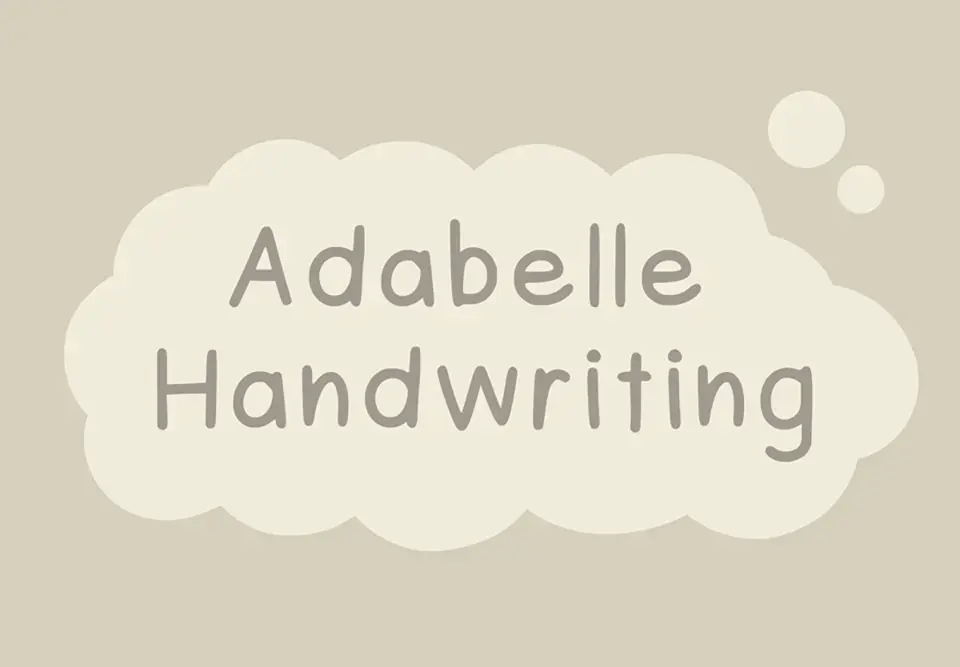 Adabelle Handwriting Font