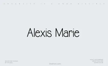 Alexis Marie Font