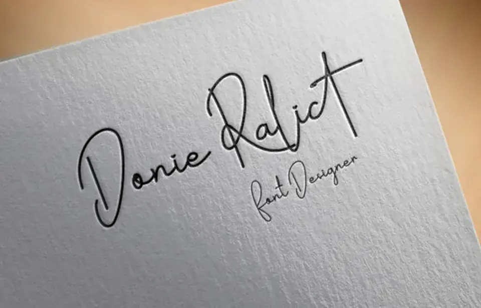 Alfath Signature Font