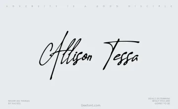 Allison Tessa Font