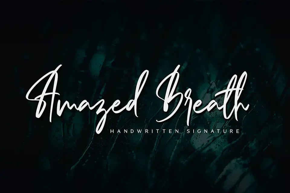 Amazed Breath Font