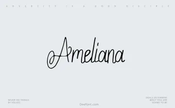 Ameliana Font