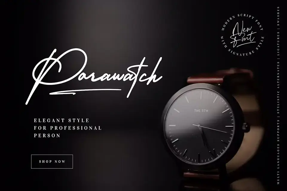 Amerika Signature Font