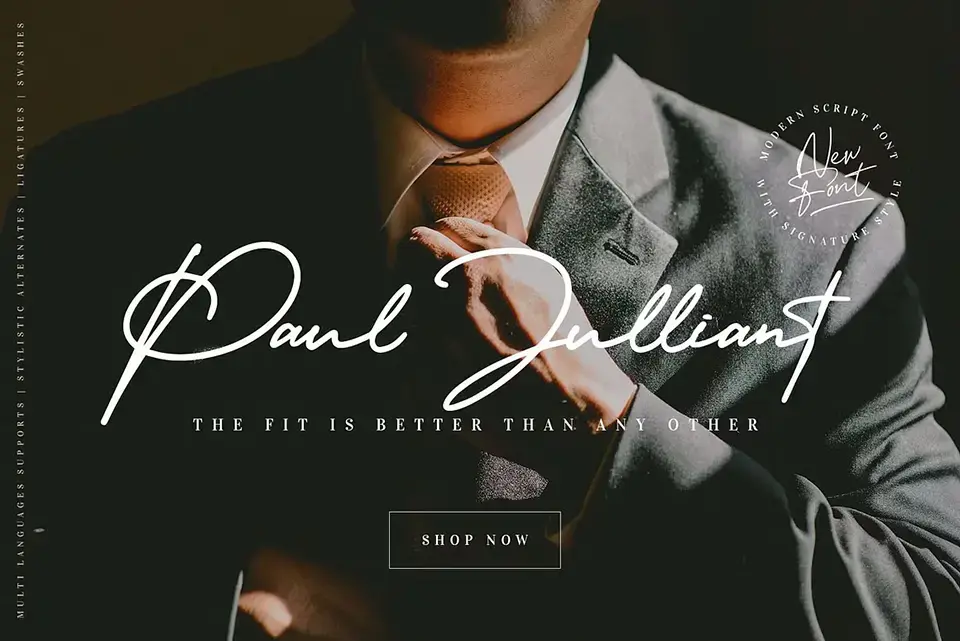 Amerika Signature Font