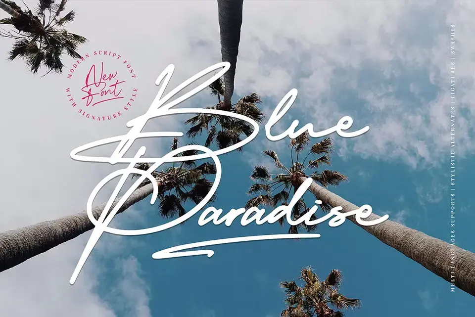 Amerika Signature Font