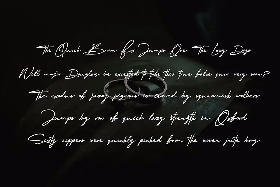 Amerika Signature Font