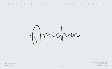 Amichan Font