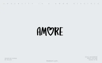 Amore Font