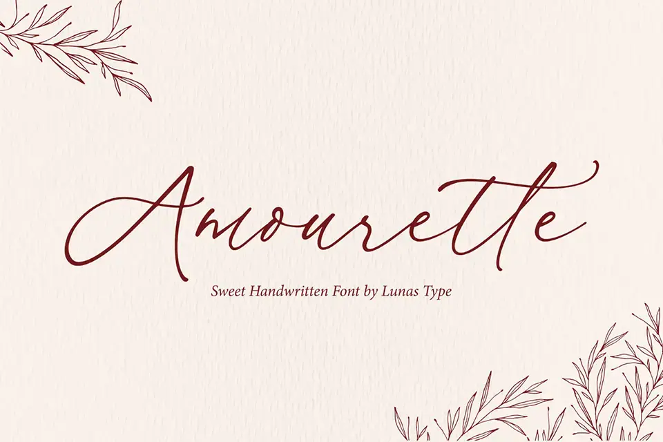 Amourette Font