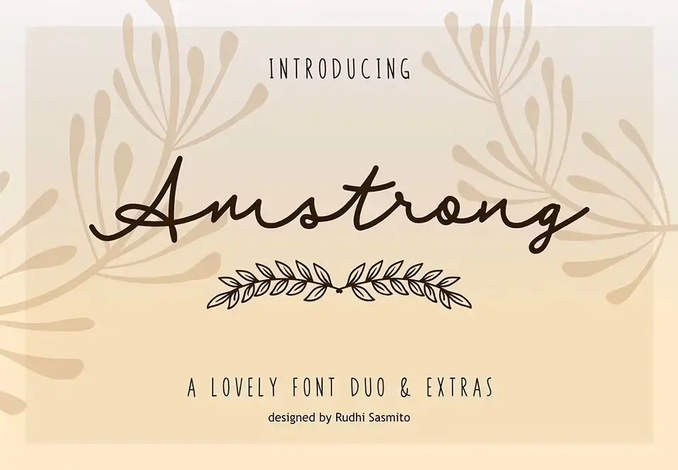 Amstrong Font