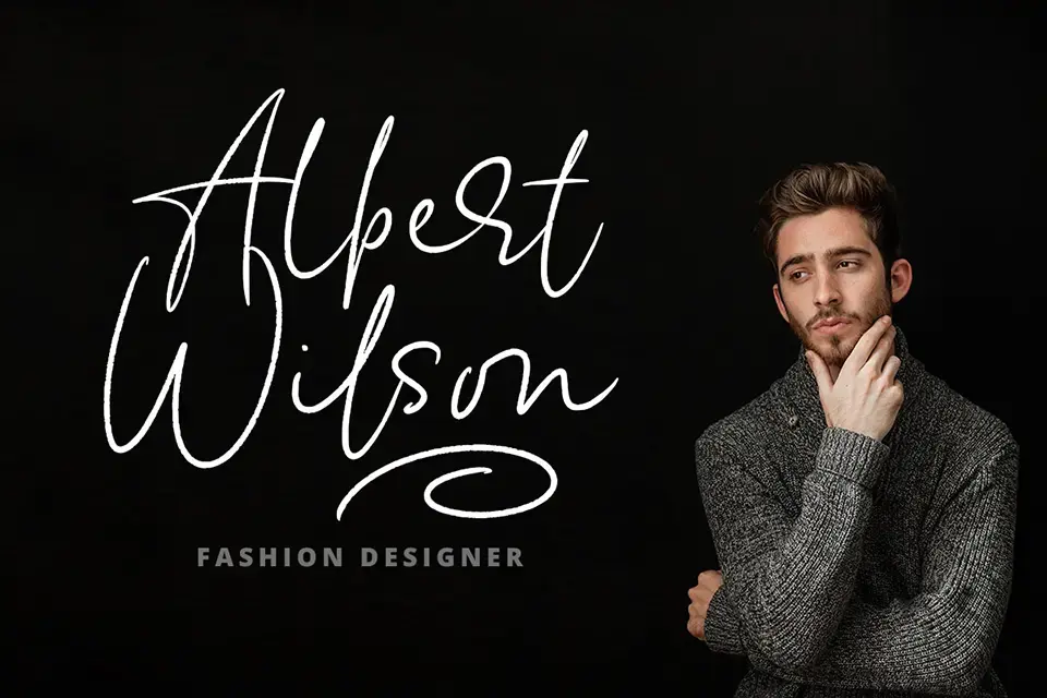 Anderson Signature Font