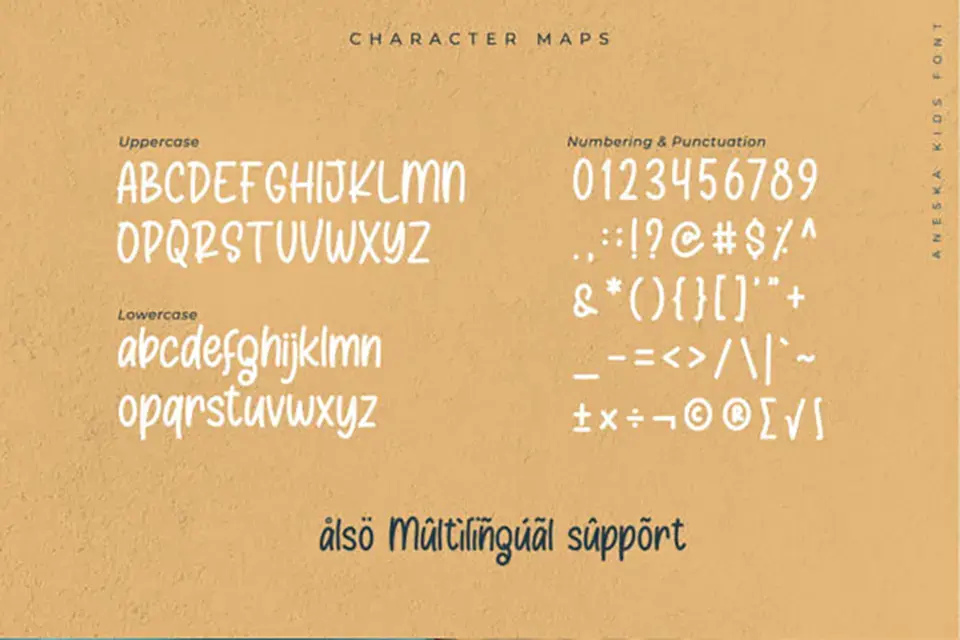 Aneska Kids Font