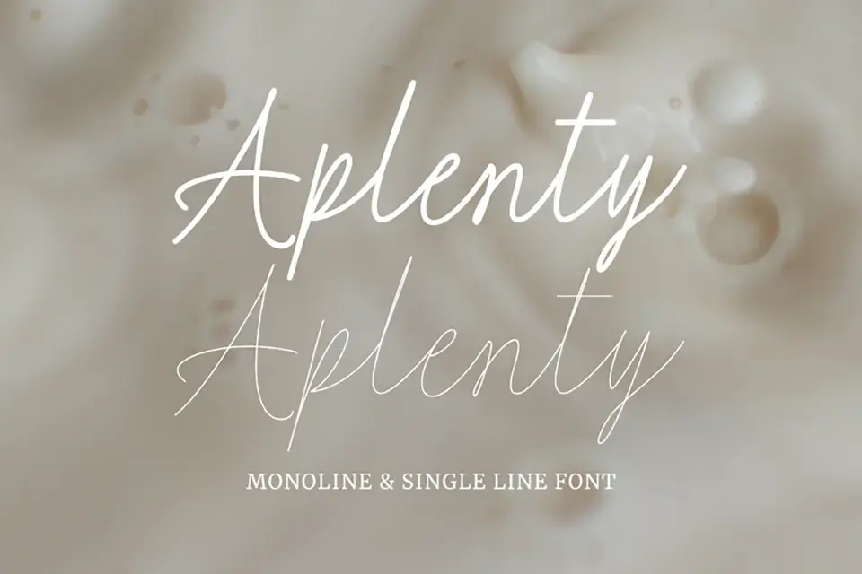 Aplenty Font