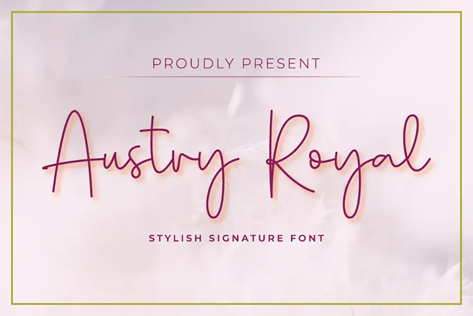 Austry Royal Font