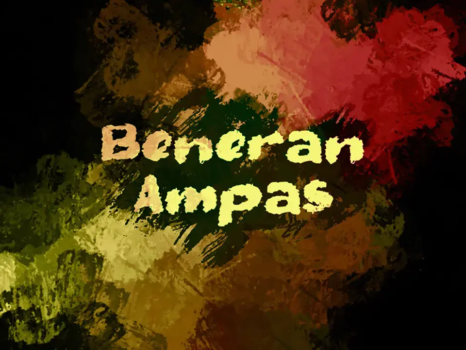 b Beneran Ampas Font