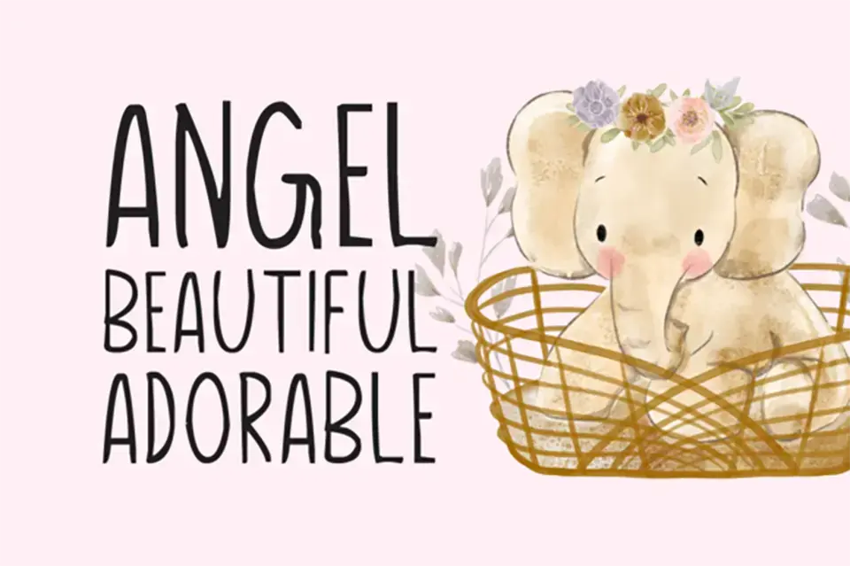 Baby Elephant Font