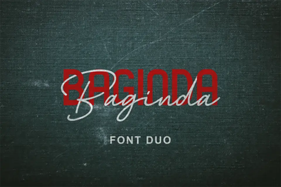 Baginda Script Font