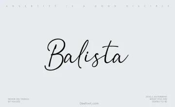 Balista Font