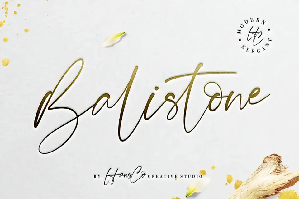 Balistone Font