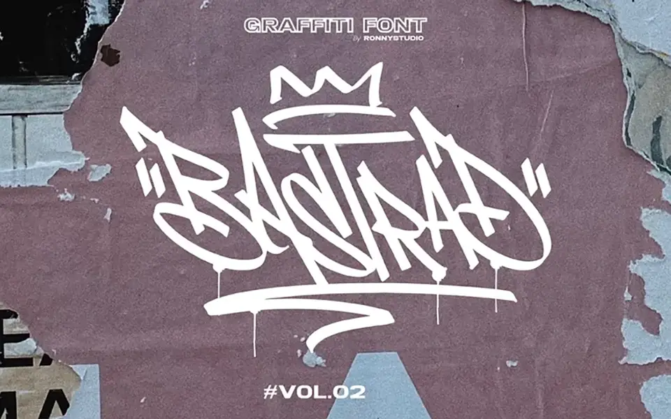 Bastrad Vol.02 Font