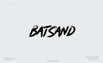 Batsand Font