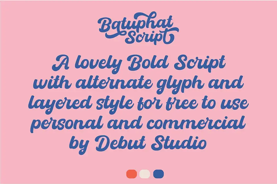 Batuphat Script Font