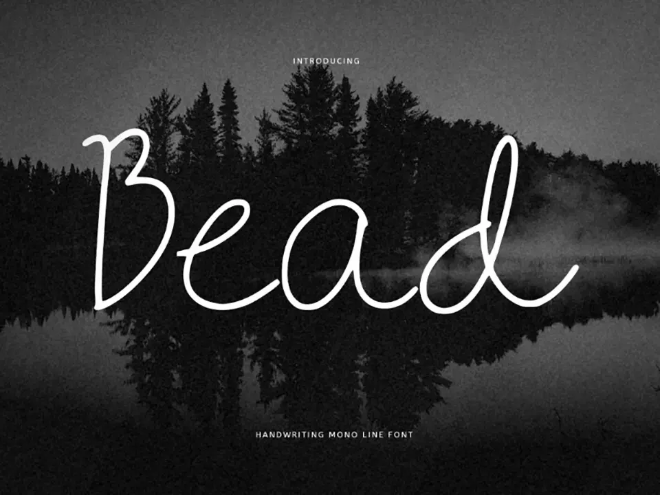 Bead Font