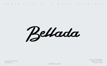 Bellada Font