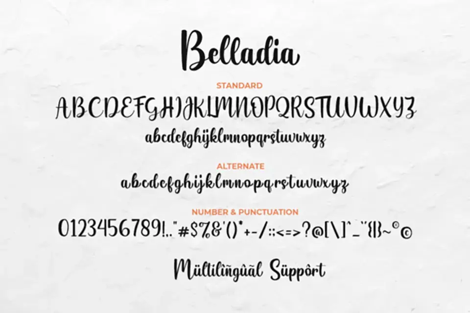 Belladia Font