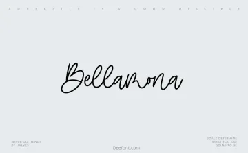 Bellamona Font