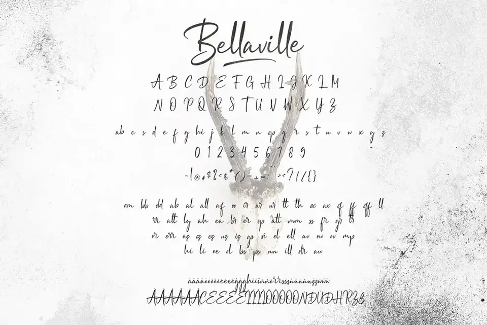 Bellaville Font