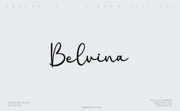 Belvina Font