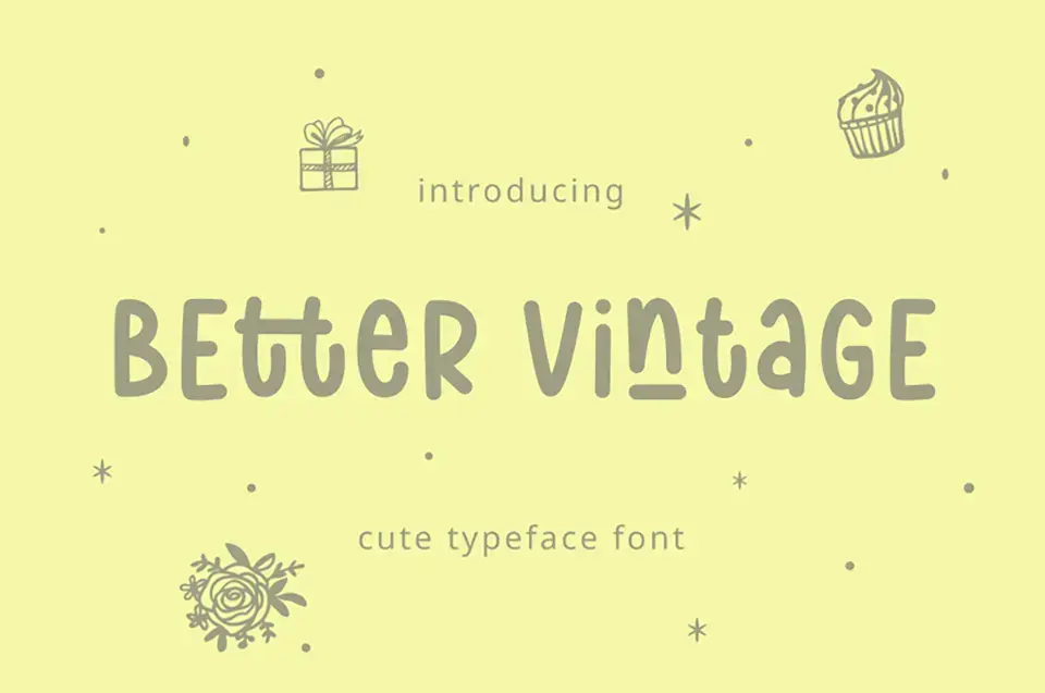 Better Vintage Font