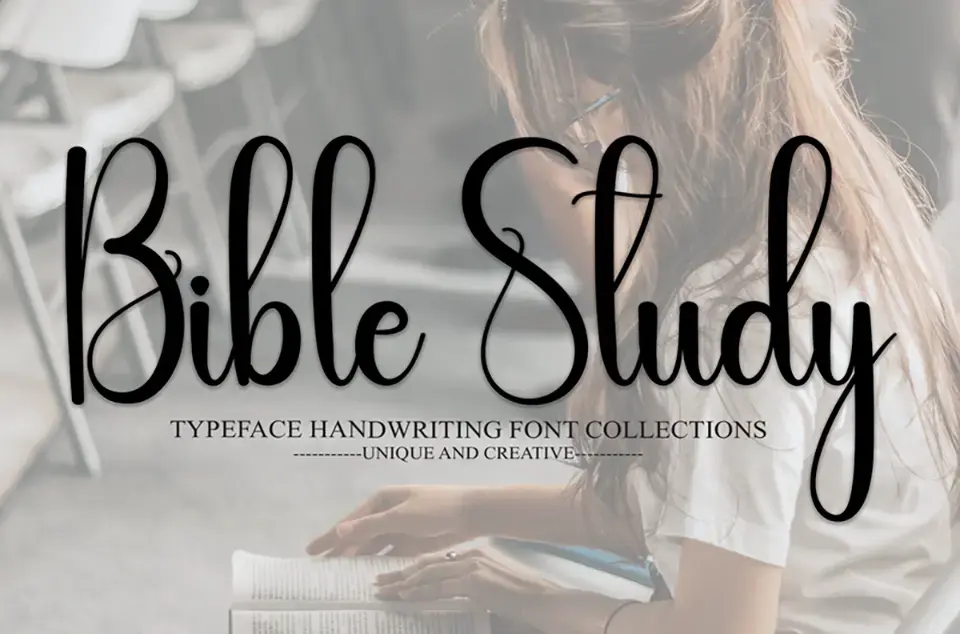 Bible Study Font