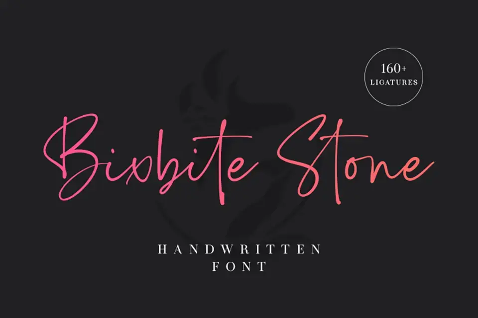 Bixbite Stone Font