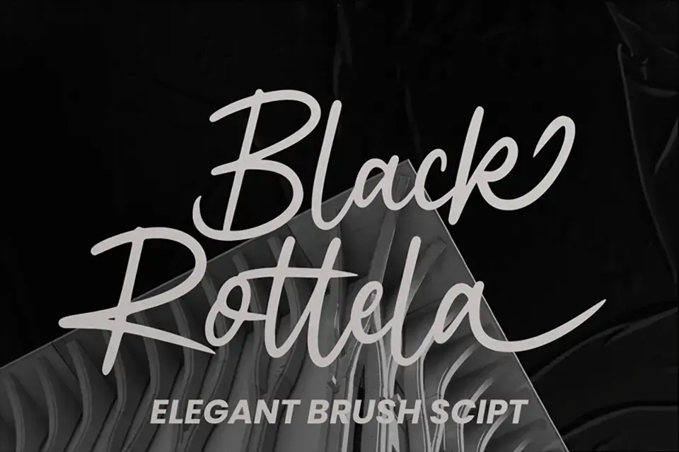 Black Rotela Font