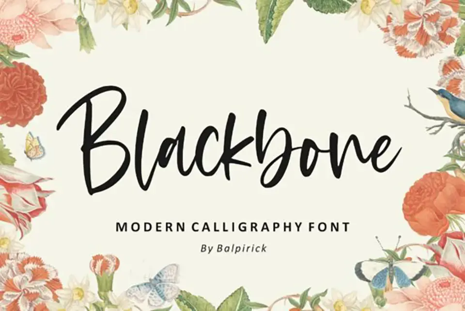 Blackbone Font