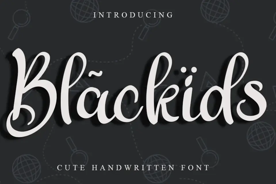 Blackids Font