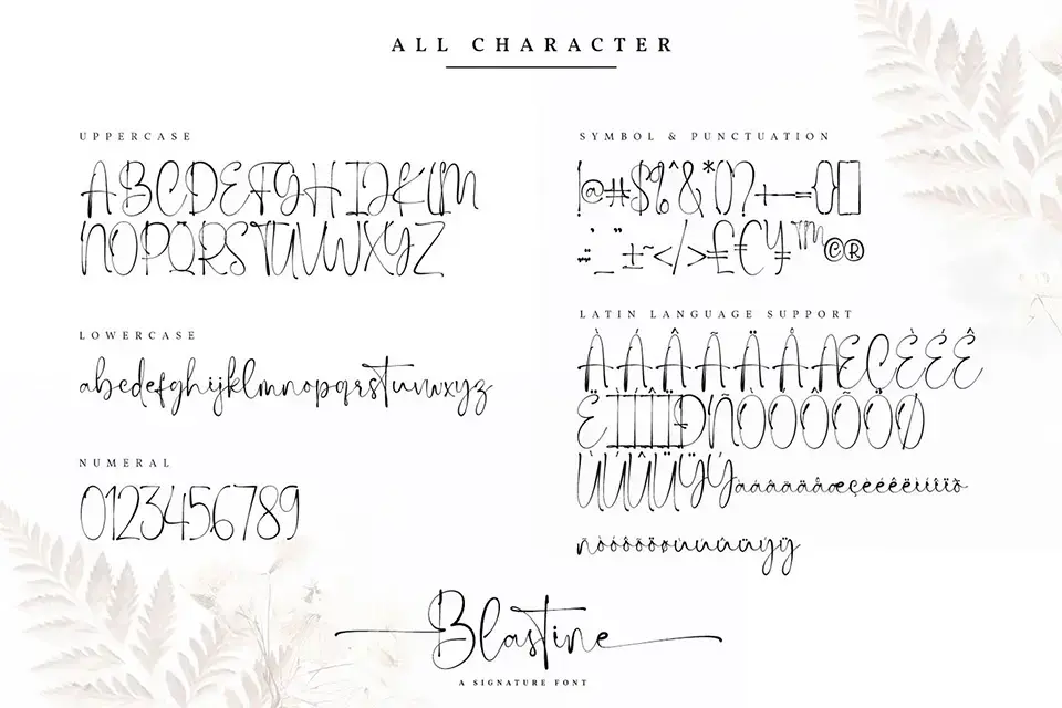 Blastine Font