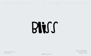 Bliss Font