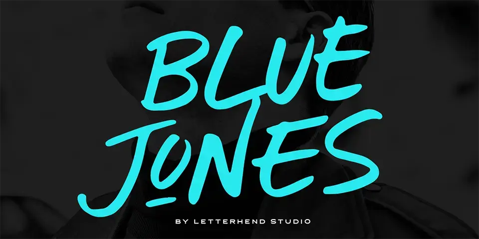Blue Jones Font