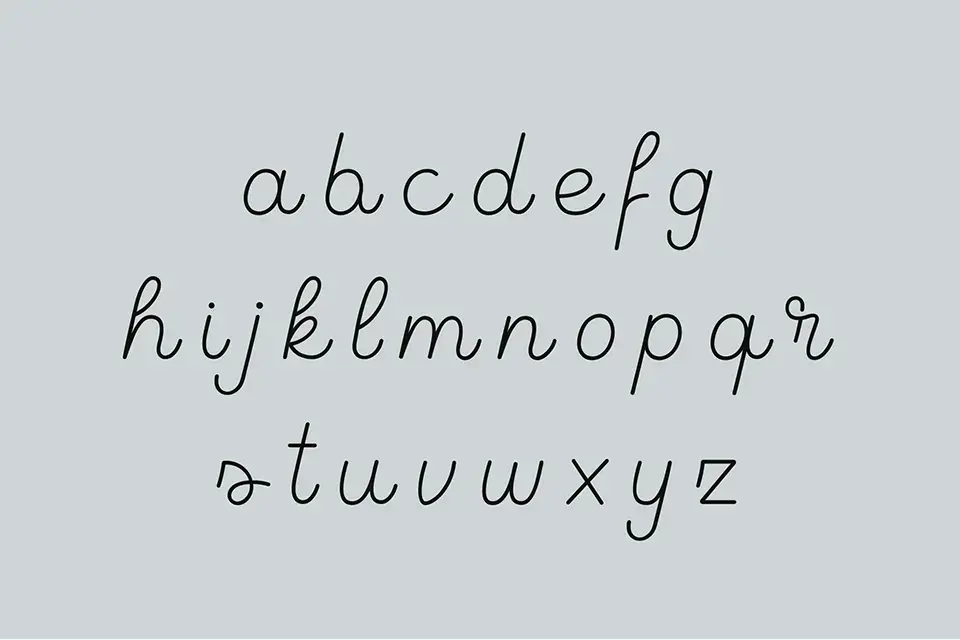 Board Marker Font