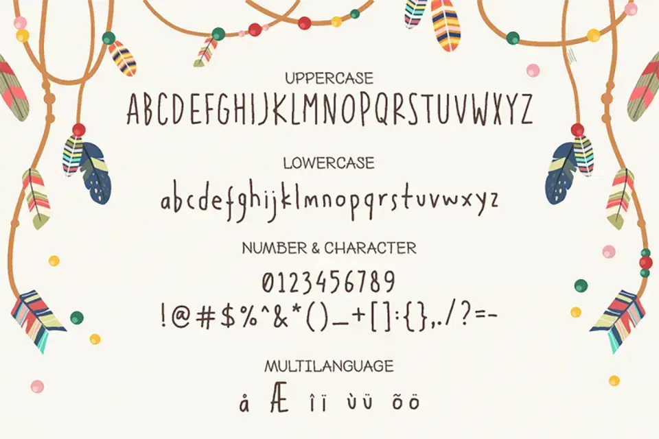 Boho Lifestyle Font