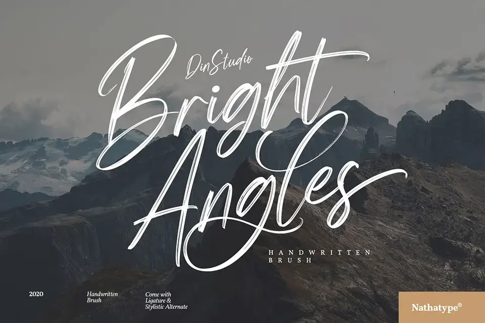 Bright Angels Font