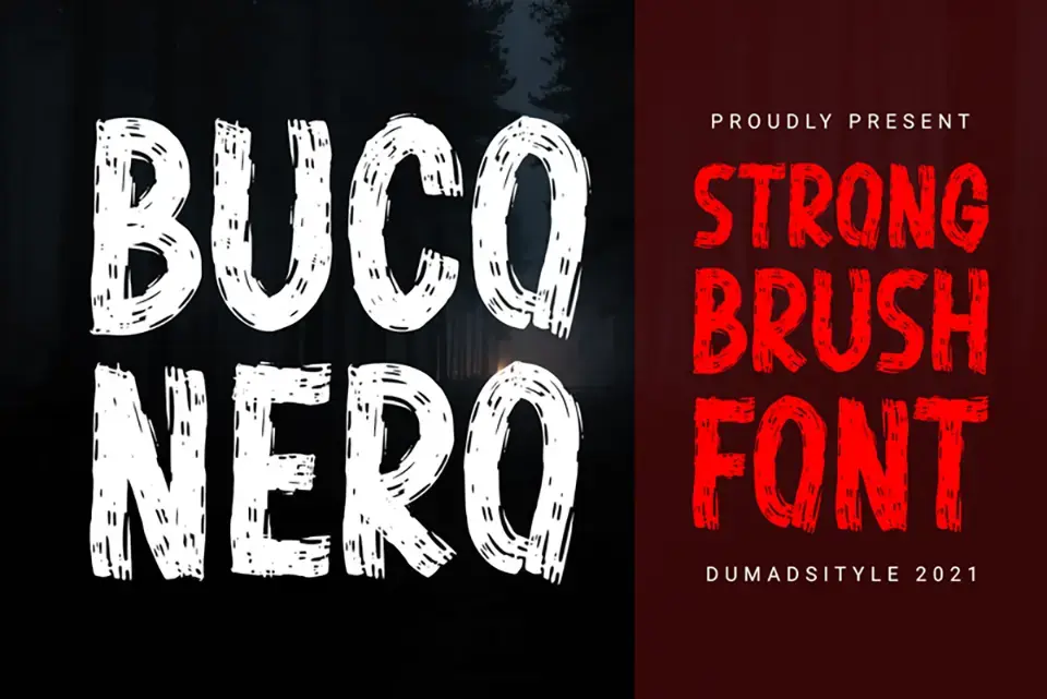 Buco Nero Font